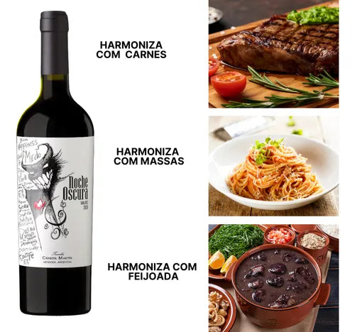 Vinho Tinto Malbec 750ml Argentino Seco Kit X 4