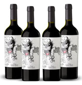 Vinho Tinto Malbec 750ml Argentino Seco Kit X 4