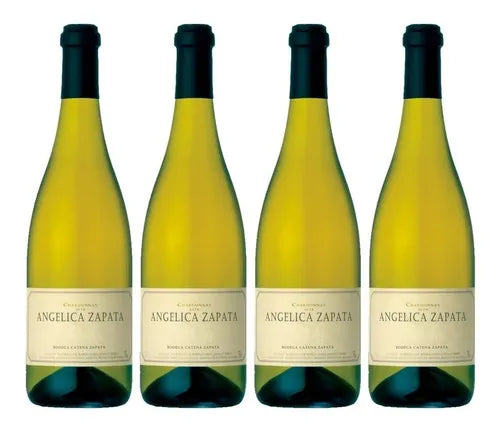 Vinho Angelica Zapata Branco Chardonnay Alta Caixa 4 Un