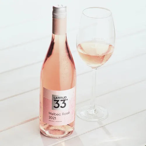 Vinho Latitud 33 Malbec Rosé 750 Ml