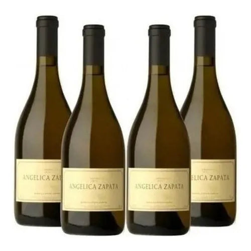 Vinho Angelica Zapata Branco Chardonnay Alta Caixa 4 Un