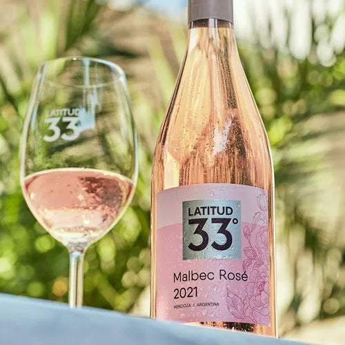 Vinho Latitud 33 Malbec Rosé 750 Ml