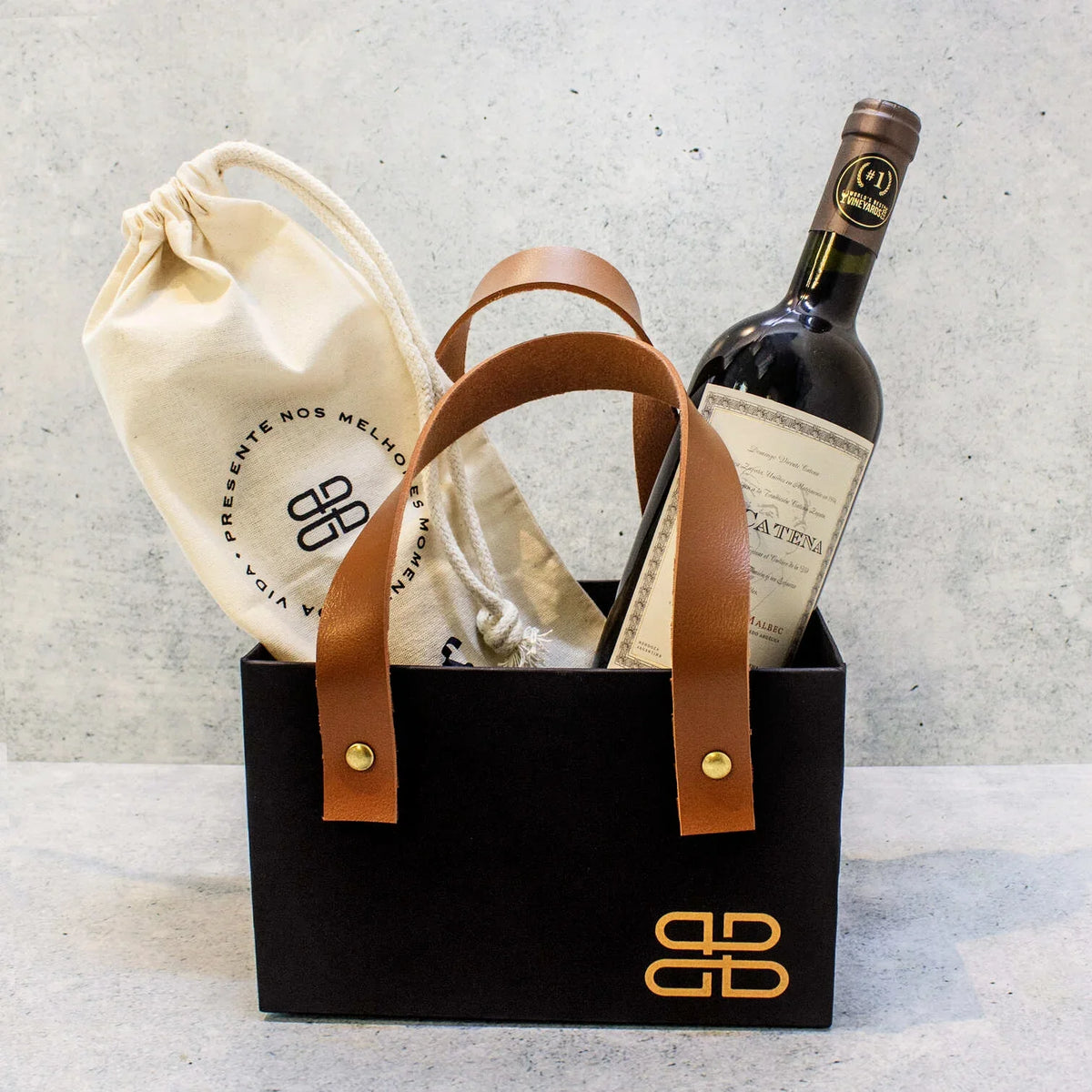 Kit Vinho DV Catena com Abridor de Vinho Elétrico